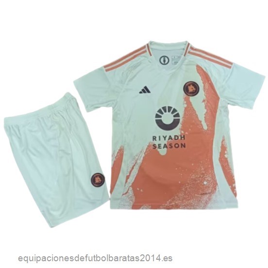 Nuevo 2ª Conjunto De Hombre As Roma 24/25 Blanco Baratas
